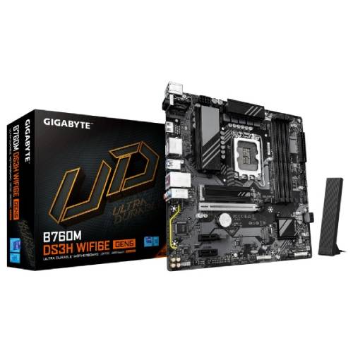 مادربرد گیگابایت مدل GIGABYTE B760M DS3H WIFI6E GEN5 DDR5