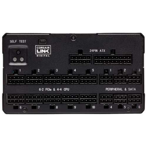 منبع تغذیه کامپیوتر کورسیر مدل CORSAIR AX1600i Titanium Fully Modular