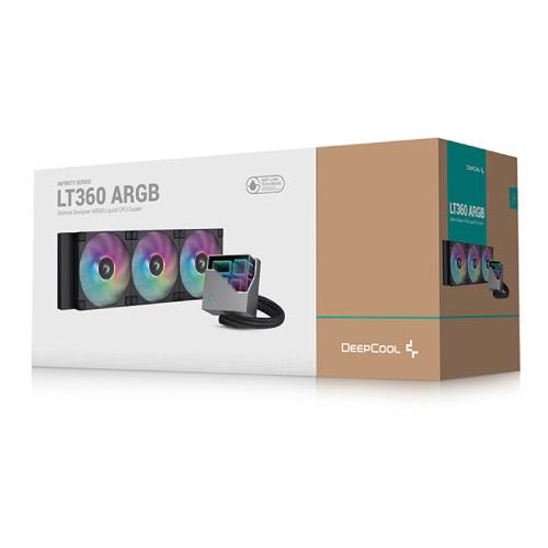 خنک کننده مایع پردازنده دیپ کول مدل DEEPCOOL LT360 ARGB