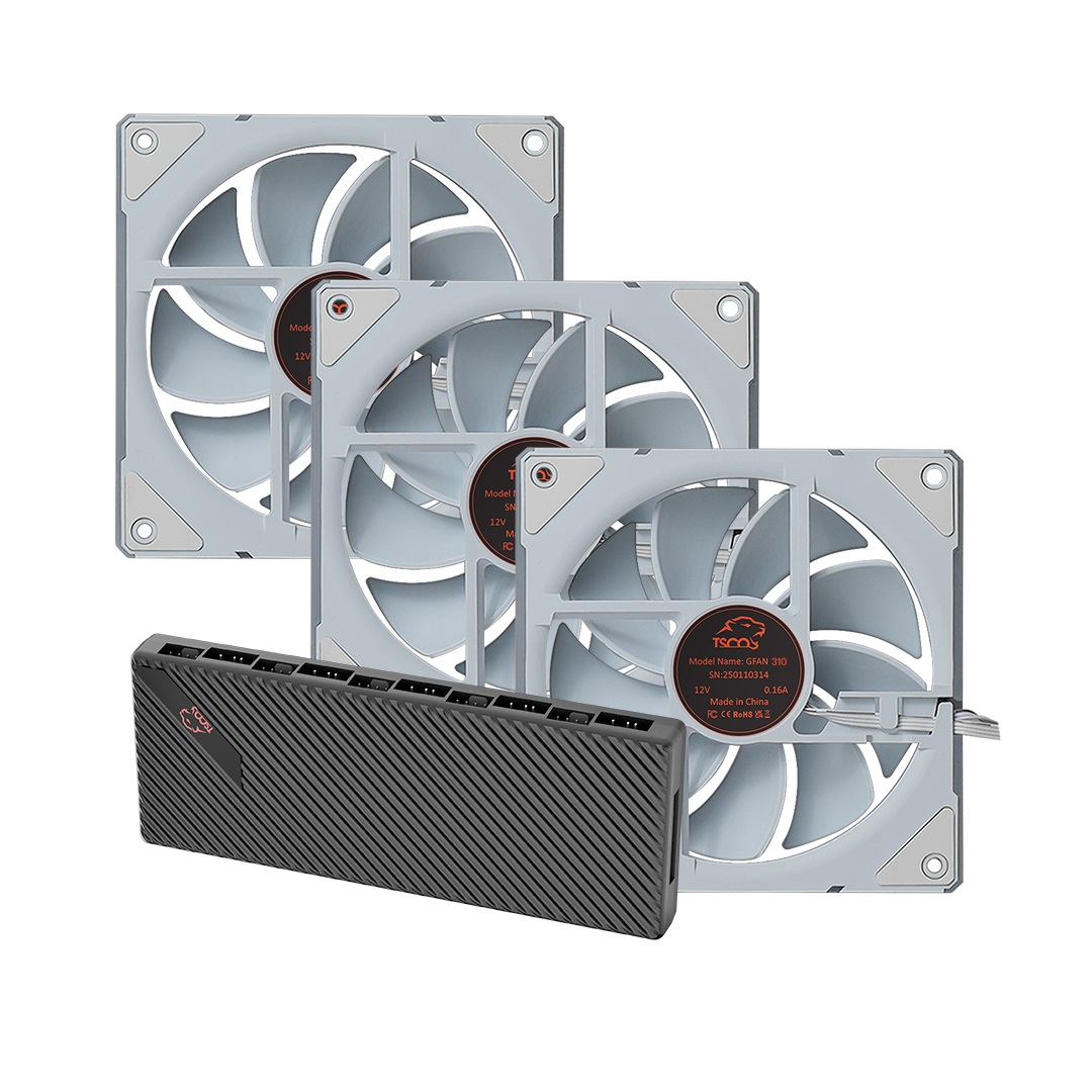 فن کیس گیمینگ تسکو مدل TSCO GfAN 310 Skadi Lumina