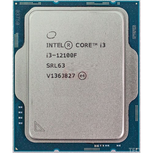 پردازنده اینتل مدل Intel Core i3-12100F Alder Lake