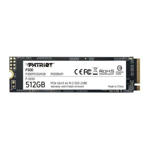 اس اس دی اینترنال پاتریوت مدل PATRIOT P300 M2 ظرفیت 512 گیگابایت