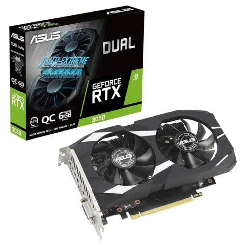 کارت گرافیک ایسوس مدل ASUS Dual GeForce RTX 3050 OC 6GB