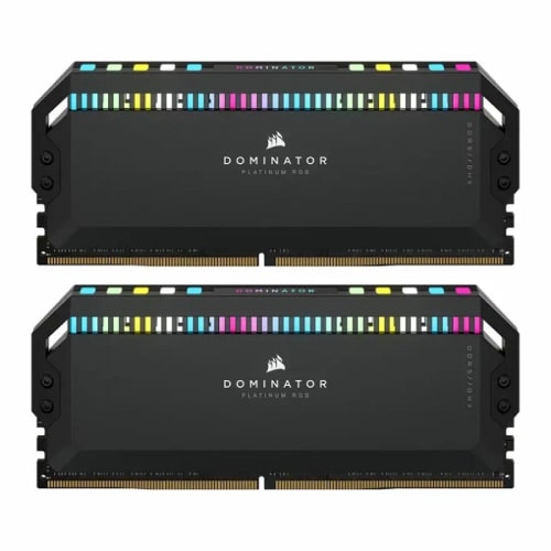 رم کامپیوتر کورسیر مدل DOMINATOR PLATINUM RGB 32GB 16GBx2 5600MHz CL36
